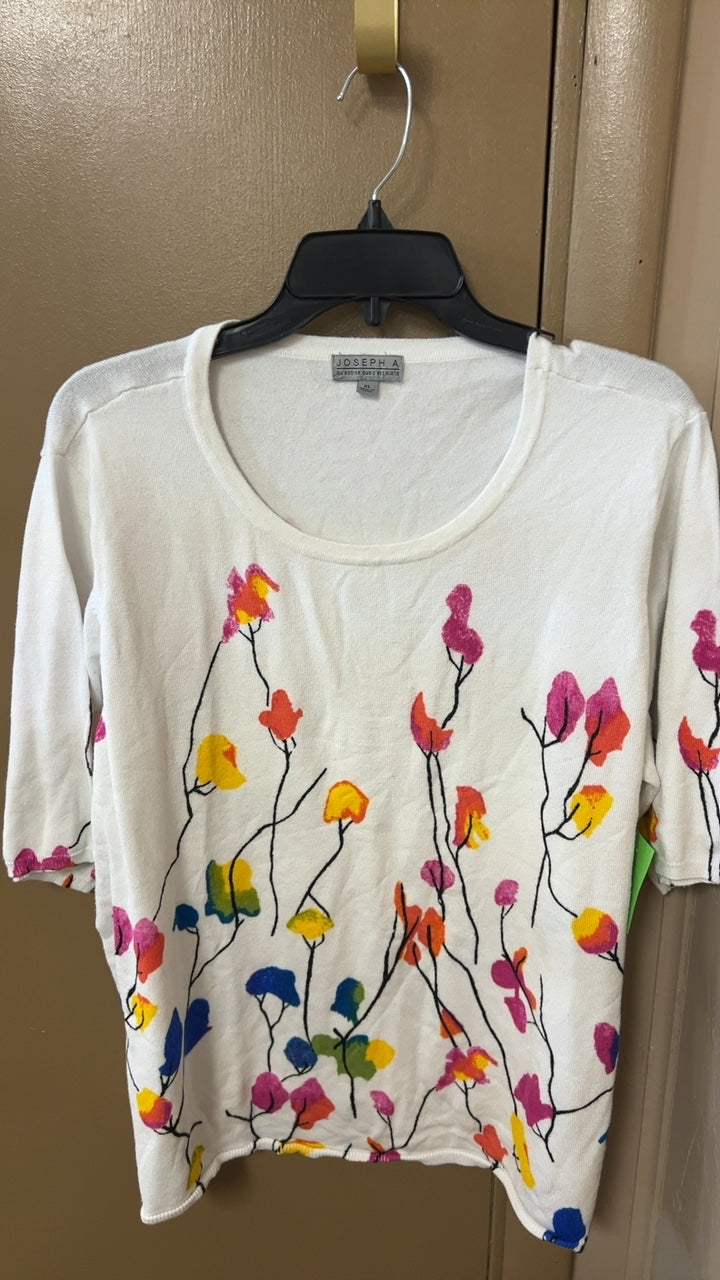JOSEPH A. Top XL White