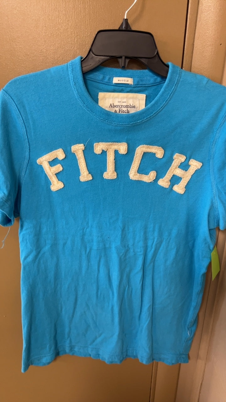 Abercrombie & Fitch T-Shirt MENS Large Blue