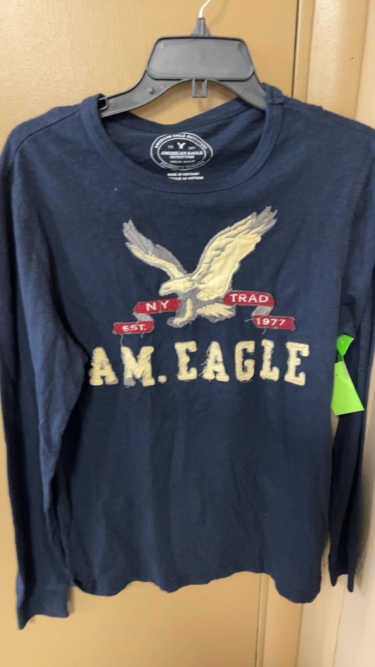 American Eagle Sweatshirt MENS MEDIUM Navy blue