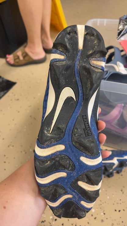 Nike Sneakers Cleats Mens 11.5 Blue