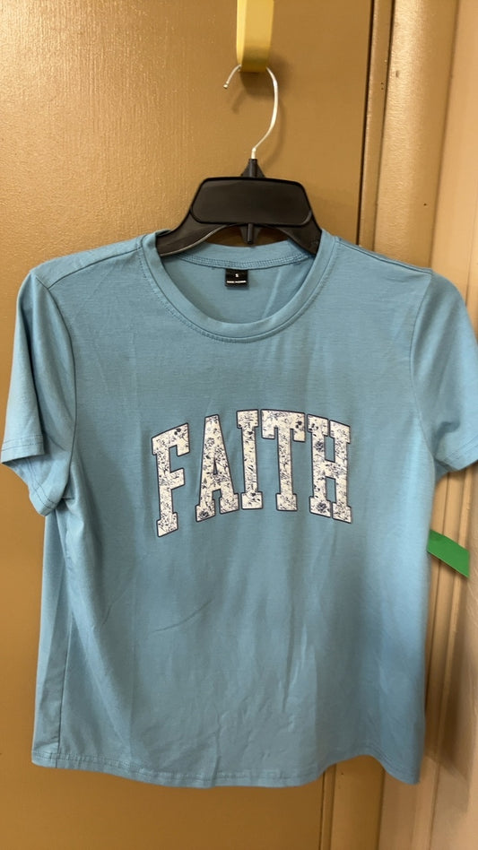  T-Shirt Small Light Blue
