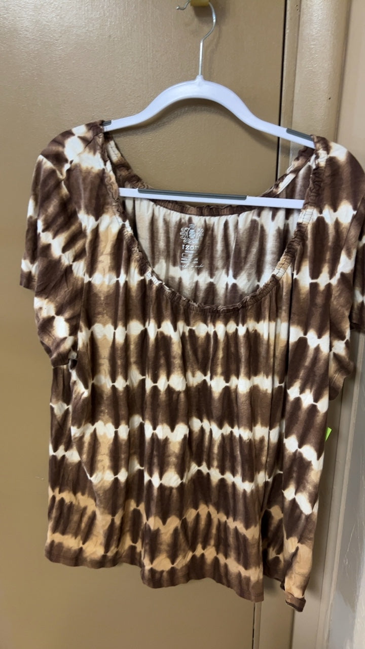 Shirt 2XL Brown and beige