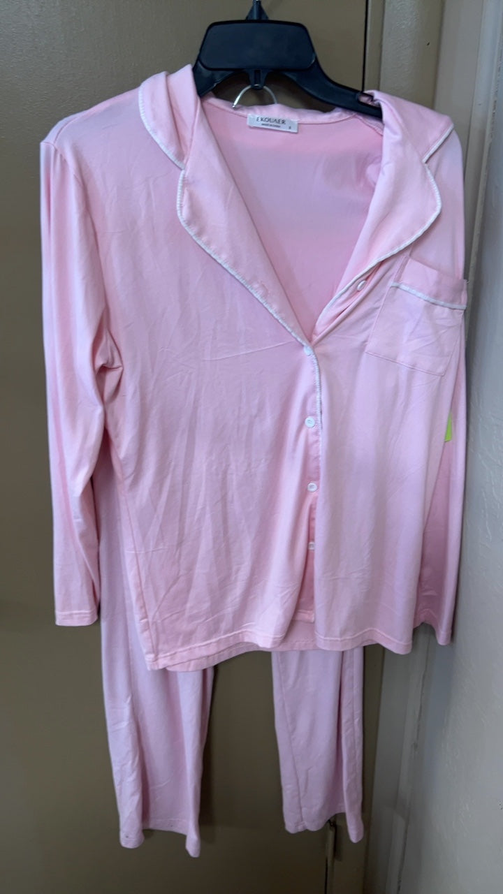 E. Kouzer Pajama Set Small Pink