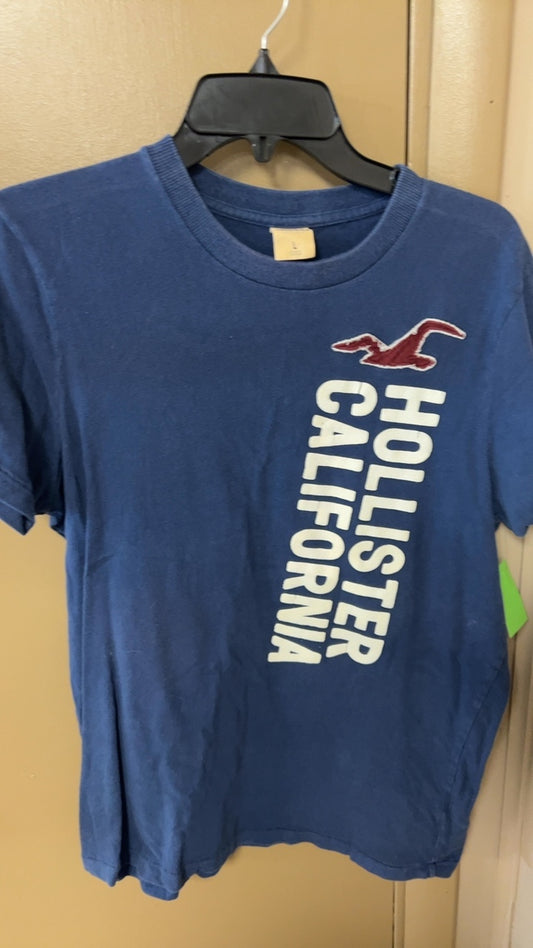 Hollister T-Shirt MENS MEDIUM Blue