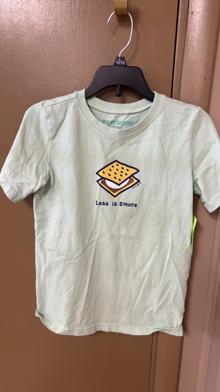 T-Shirt YOUTH Large Light Green