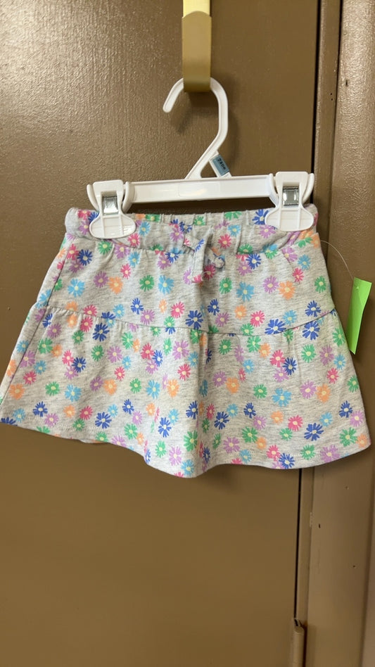 Skirt YOUTH 18m Multi-color (mainly grey with multicolored floral print)