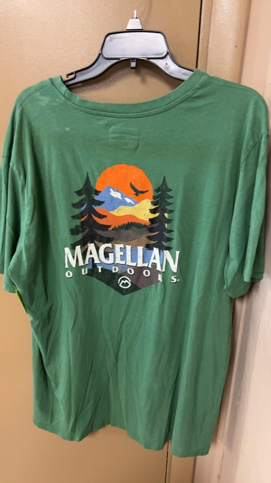 Hurricane T-Shirt Mens 2XL Green
