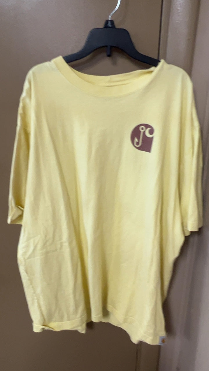 Carhartt T-Shirt MENS XL Yellow