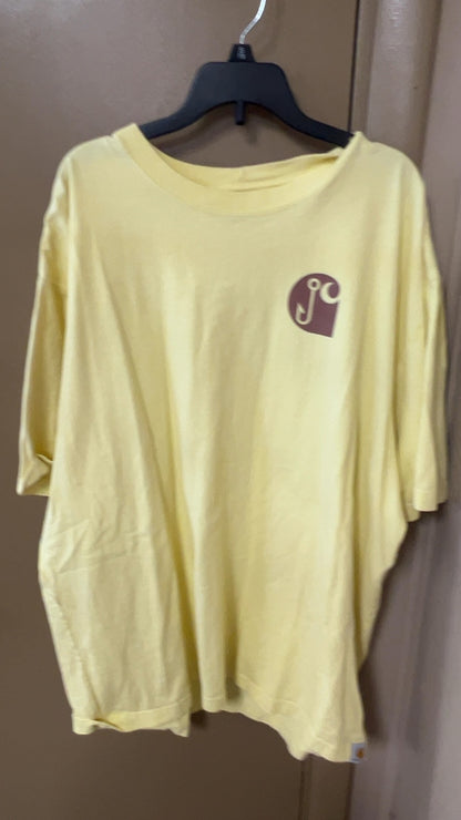 Carhartt T-Shirt MENS XL Yellow