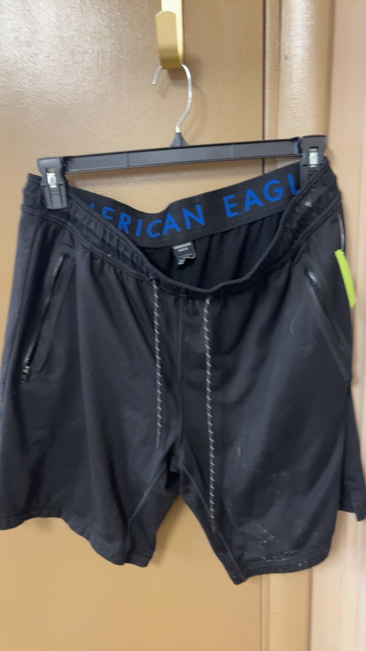 American Eagle Shorts MENS Large Black