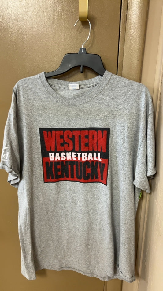 WKU T-Shirt MENS Large Gray
