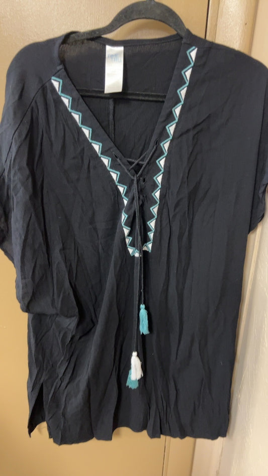 Blouse Large Black