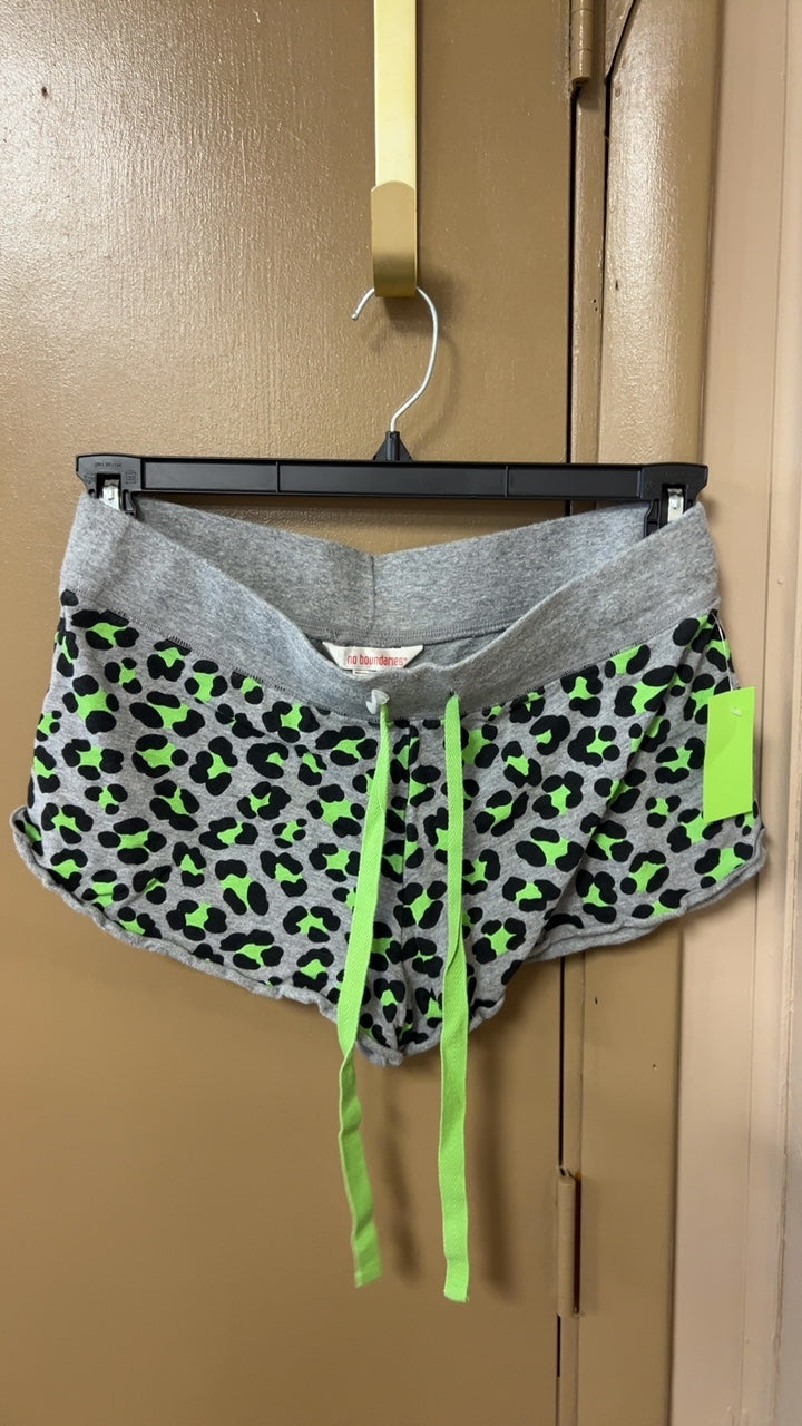 no boundaries Pajama Set Gray, Black, Green