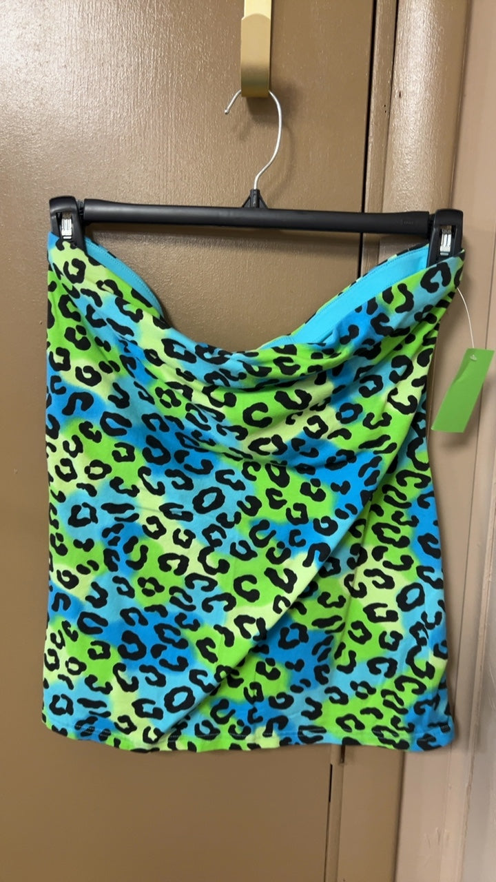 Tube Top XL Multicolor (Green, Blue, Black)