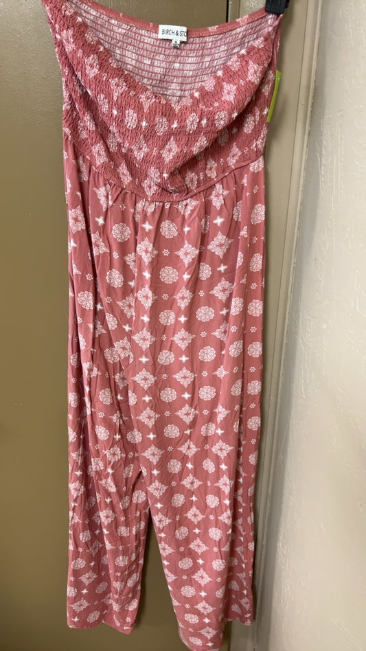 Birch & Stone Jumpsuit XL Pink