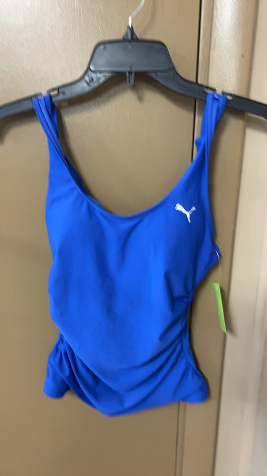 Puma Swimsuit Small Blue