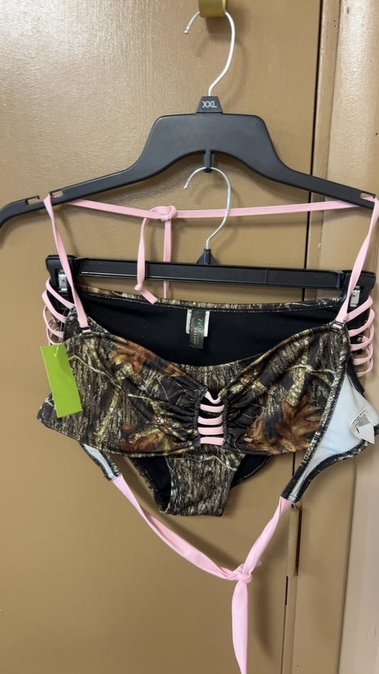 Western Outdoor Products (W.O.P) Bikini XL Multicolor (Camouflage and Pink)