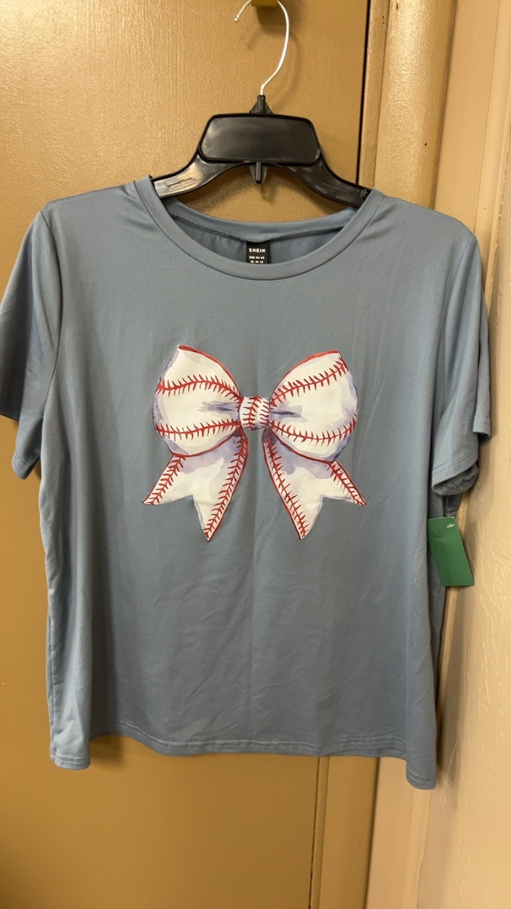 SHEIN T-Shirt XL Gray