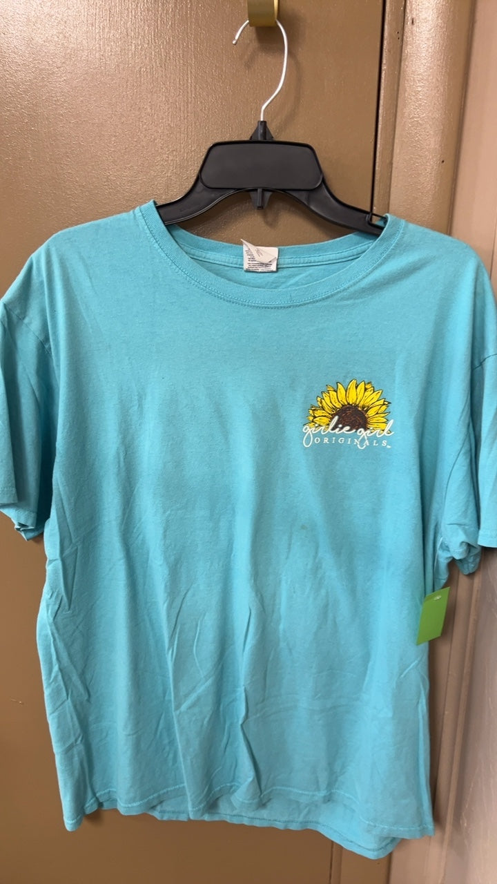 T-Shirt Large Blue