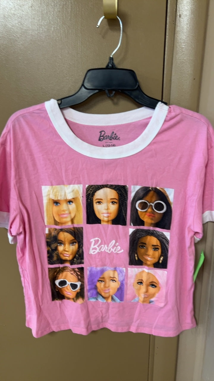 Barbie T-Shirt Youth 12-14 Pink