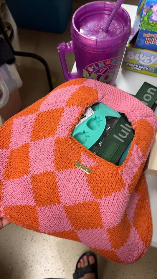 Purse Pink, Orange