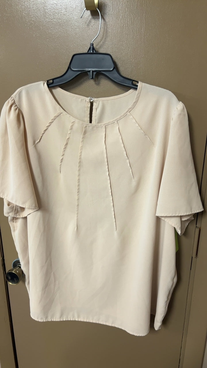 Blouse 4XL Beige