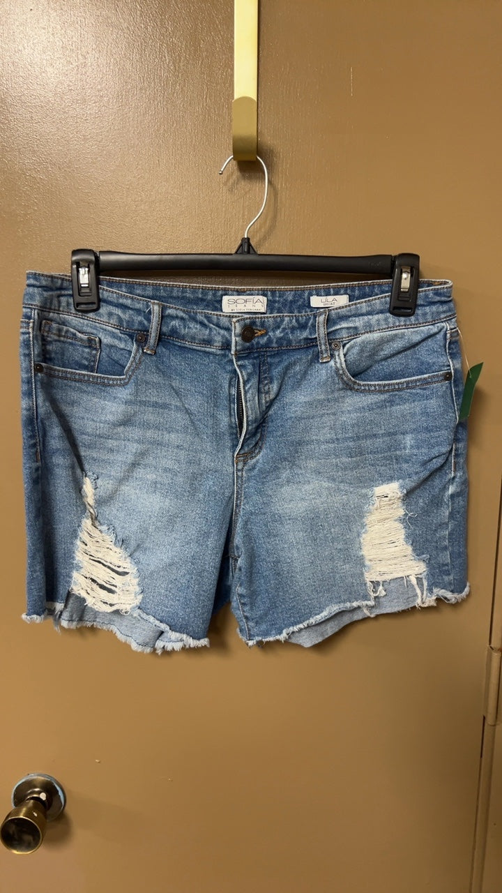 Sofia Shorts 12 Blue