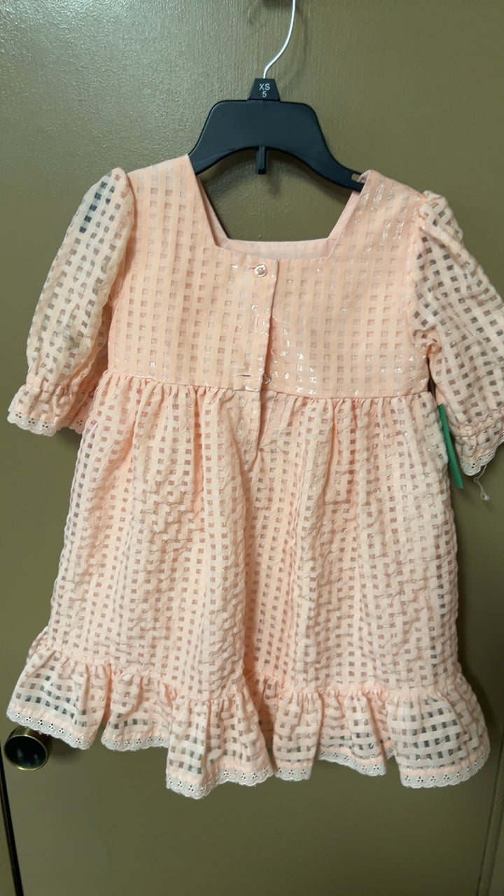 Dress YOUTH 4t Peach