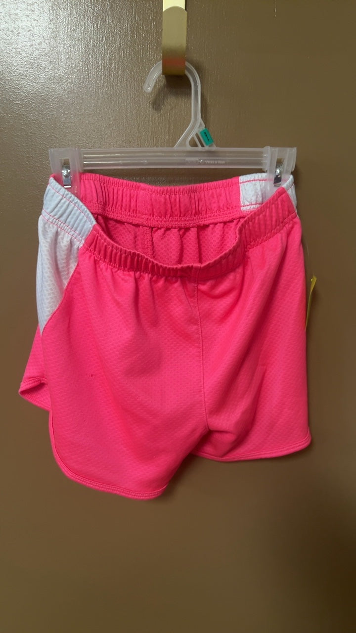 Shorts YOUTH Large Pink and White