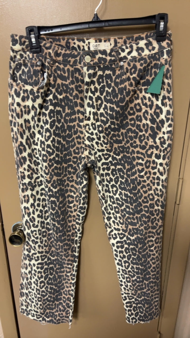 OAT Pants 10 Beige and Black