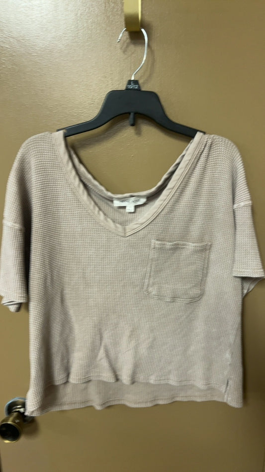 H&M T-Shirt Large Beige
