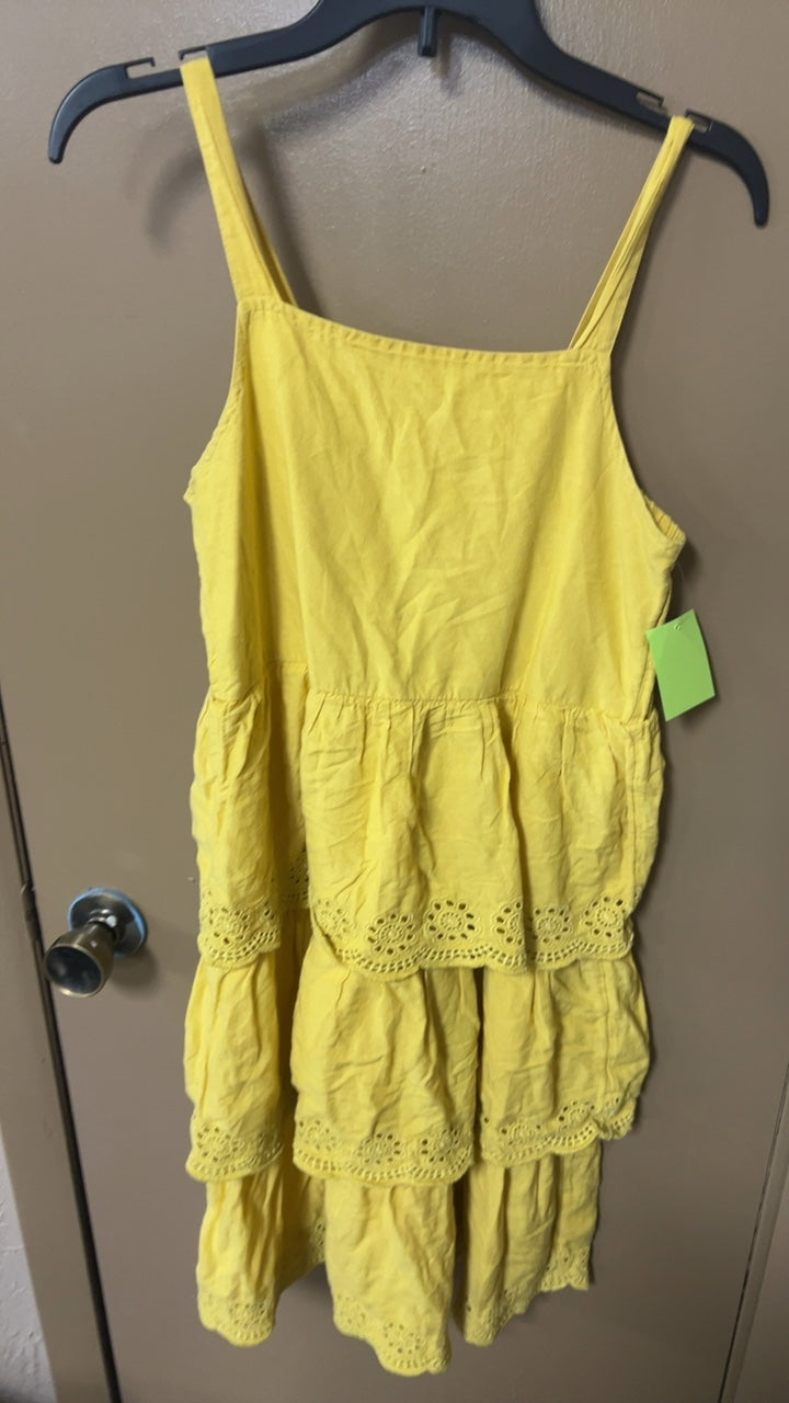 Dress YOUTH 14/16 Yellow
