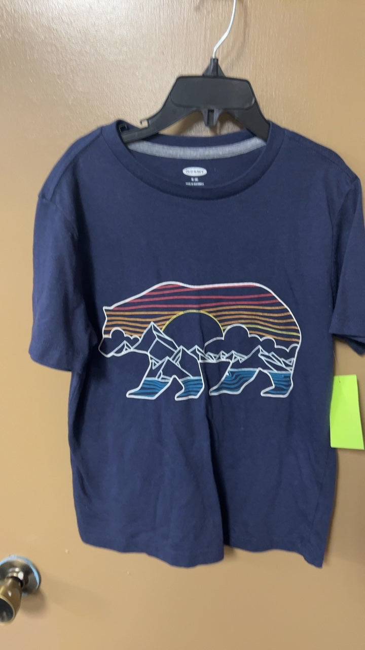 T-Shirt Youth 8 Navy blue