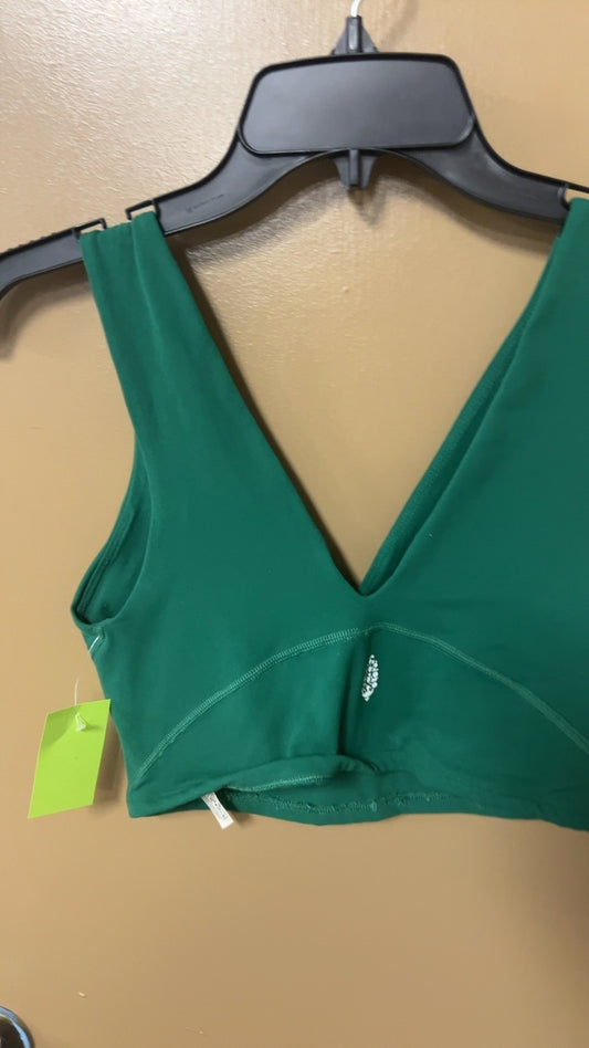Free People Bra Small Green