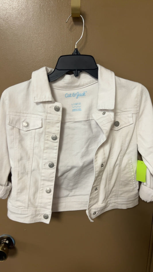 Cat & Jack Jacket YOUTH 10/12 White