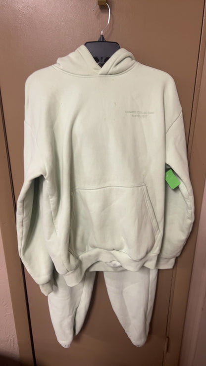 Comfrt 2 piece set Mint Greensome spots