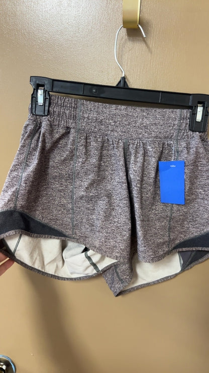 Lululemon Shorts 4 Brown with green accents
