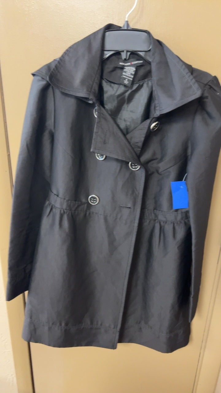 Trench Coat Small Black