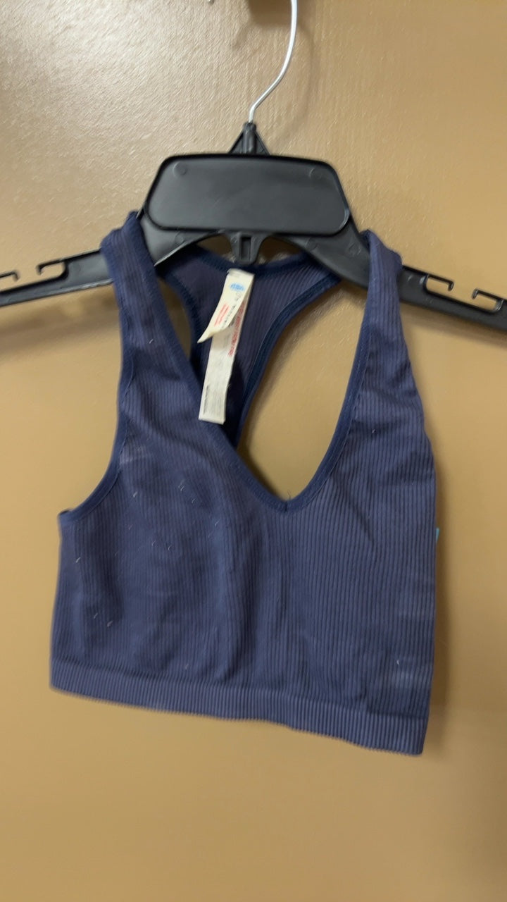 Free People Sports Bra XS Navy blue