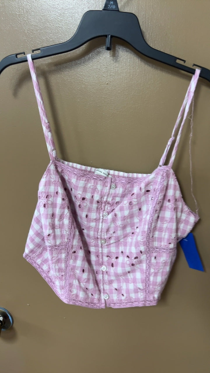 American Eagle Tank top Large Pink