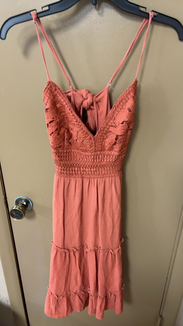 Dress Large Coral