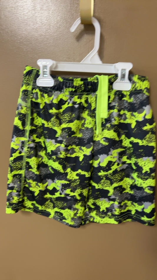 Shorts Youth 8 Neon Yellow and Black