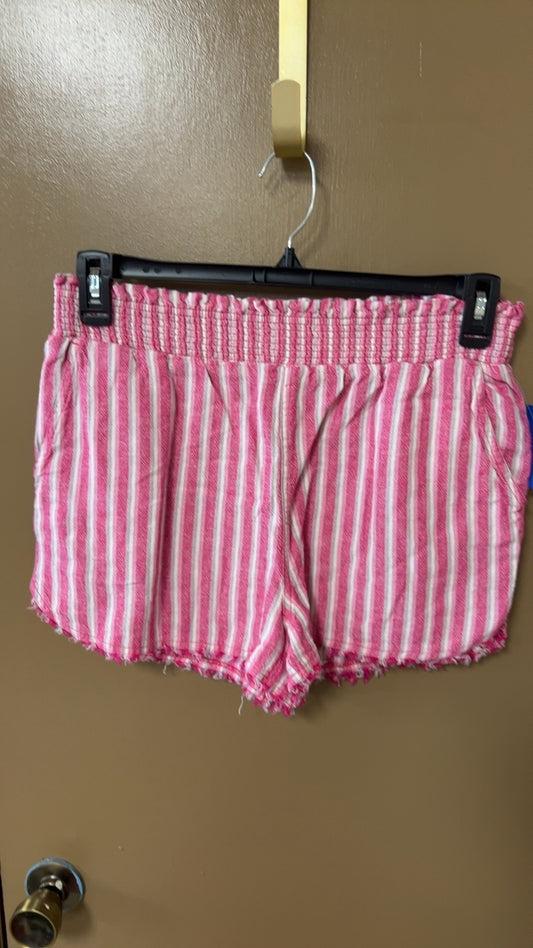 Pants Medium Pink and White