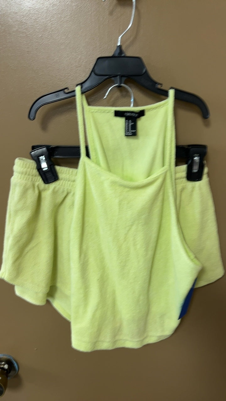 American Eagle 2 piece set XL Yellow
