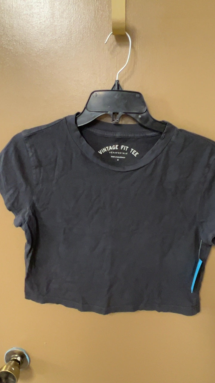 Aeropostale T-Shirt Small Black