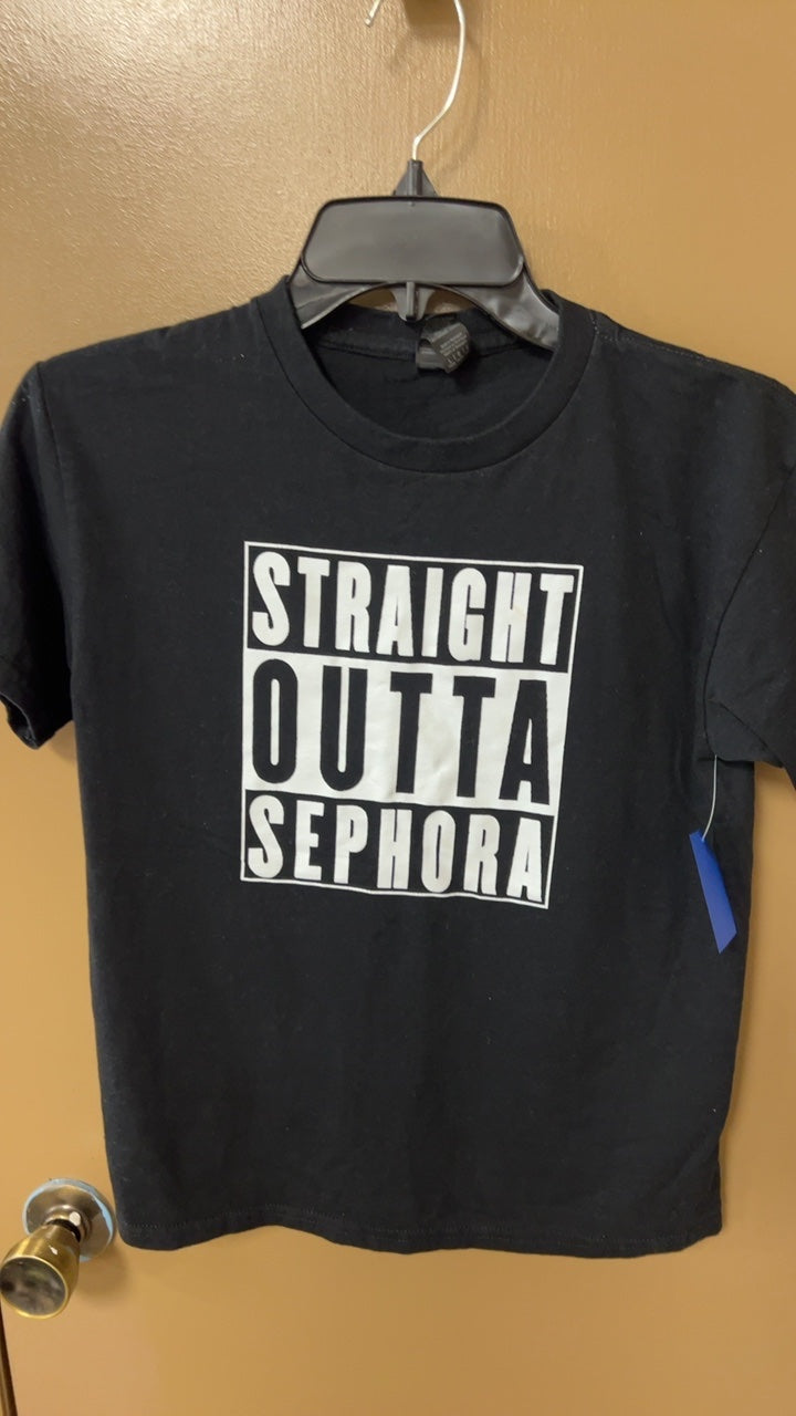 T-Shirt YOUTH Large Black