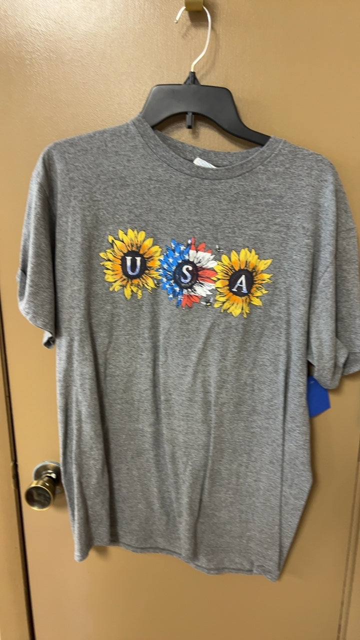 T-Shirt Large Gray