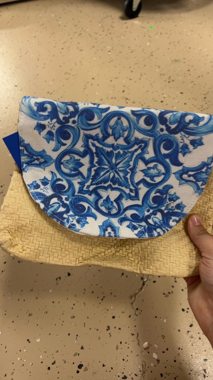 Bag White and Blue