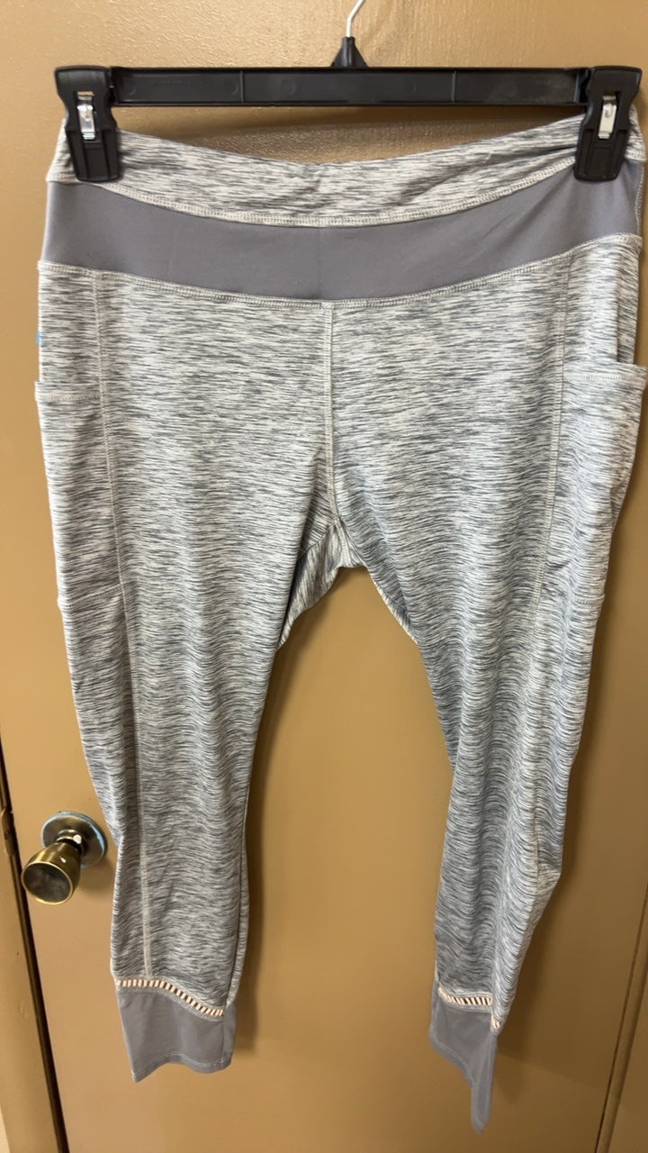 Leggings Large Grey and white