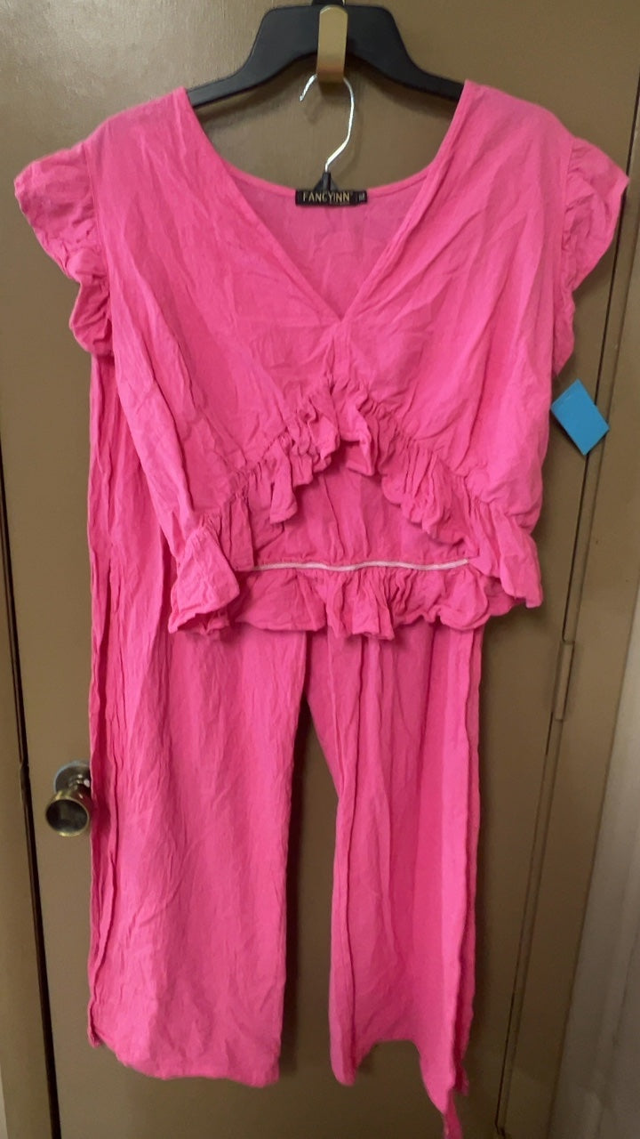 FANCYINN 2 piece set XL Pink